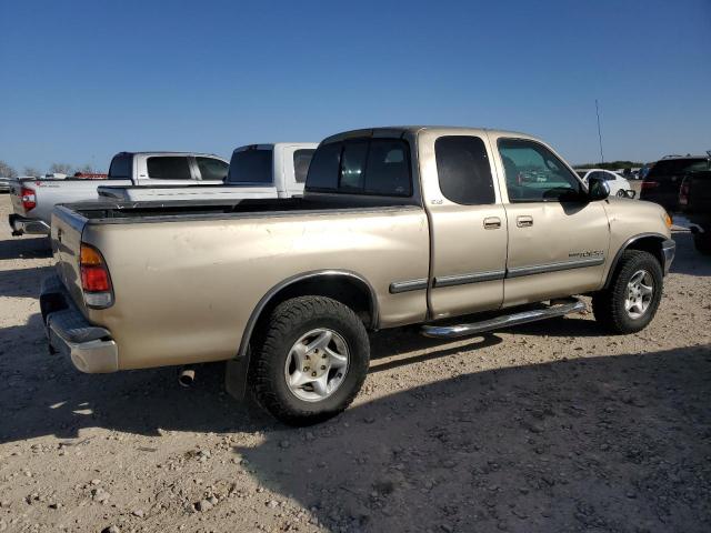 5TBRN34162S294283 - 2002 TOYOTA TUNDRA ACCESS CAB SR5 BEIGE photo 3