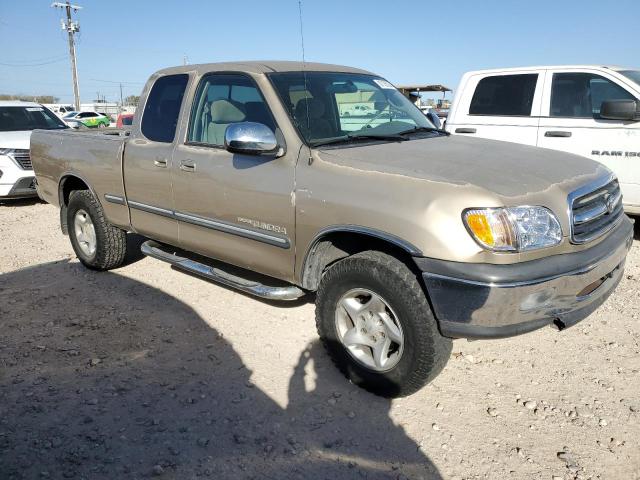 5TBRN34162S294283 - 2002 TOYOTA TUNDRA ACCESS CAB SR5 BEIGE photo 4