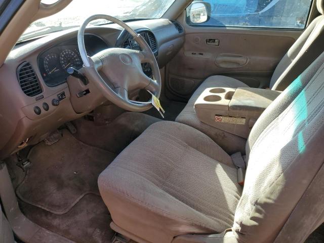 5TBRN34162S294283 - 2002 TOYOTA TUNDRA ACCESS CAB SR5 BEIGE photo 7