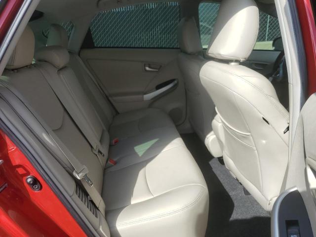 JTDKN3DU3C5378488 - 2012 TOYOTA PRIUS 红色 照片 10