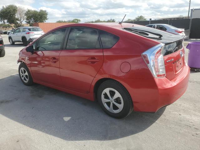 JTDKN3DU3C5378488 - 2012 TOYOTA PRIUS 红色 照片 2