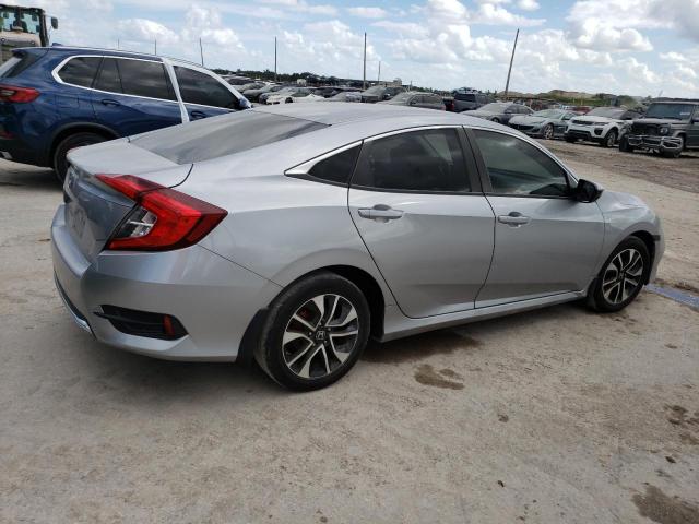 2HGFC2F60MH515348 - 2021 HONDA CIVIC LX SILVER photo 3
