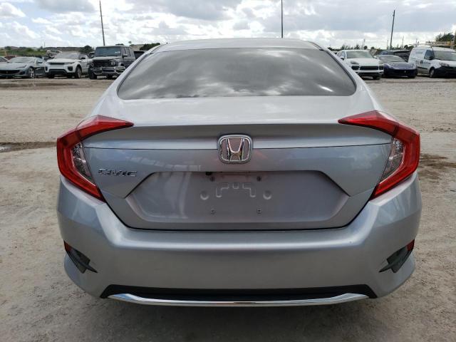 2HGFC2F60MH515348 - 2021 HONDA CIVIC LX SILVER photo 6