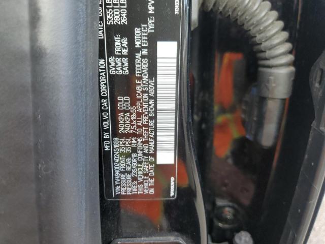 YV4940DZ4D2451668 - 2013 VOLVO XC60 3.2 შავი ფოტო 13