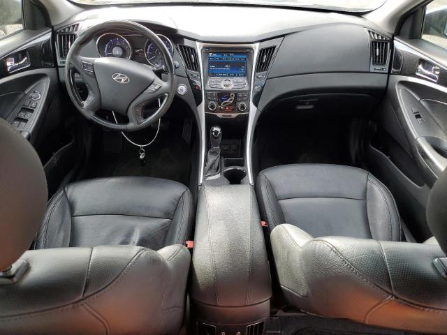 5NPEC4AC5CH350003 - 2012 HYUNDAI SONATA SE BLACK photo 8