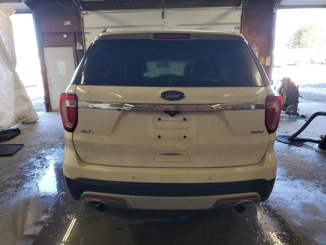 1FM5K8D83GGB03490 - 2016 FORD EXPLORER XLT WHITE photo 6