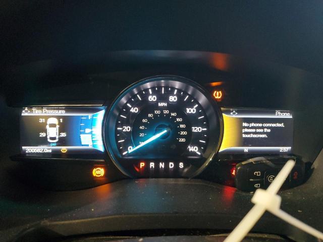 1FM5K8D83GGB03490 - 2016 FORD EXPLORER XLT WHITE photo 9