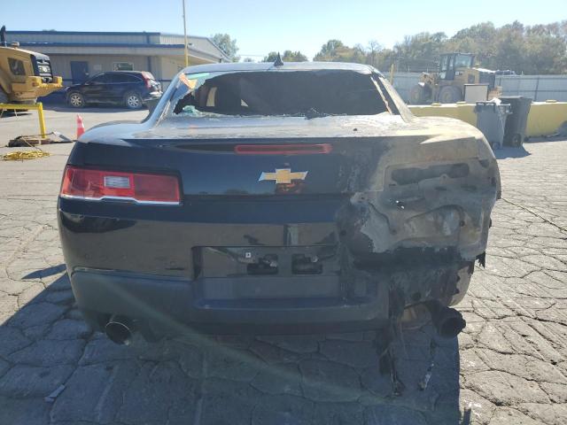 2G1FD1E37F9188885 - 2015 CHEVROLET CAMARO LT BLACK photo 6