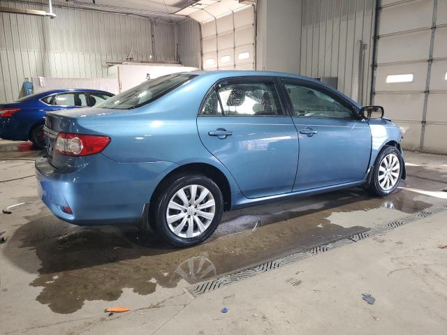 5YFBU4EE6CP014648 - 2012 TOYOTA COROLLA BASE Կապույտ լուսանկար 3