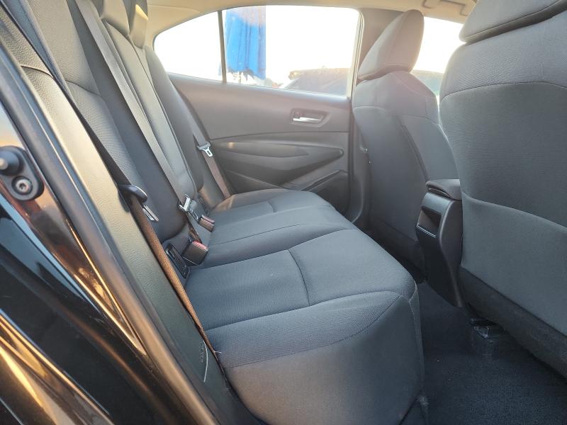 5YFEPMAE5MP233077 - 2021 TOYOTA COROLLA LE BLACK photo 10