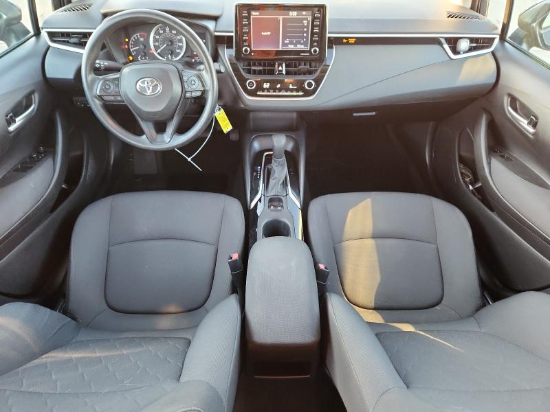 5YFEPMAE5MP233077 - 2021 TOYOTA COROLLA LE BLACK photo 8
