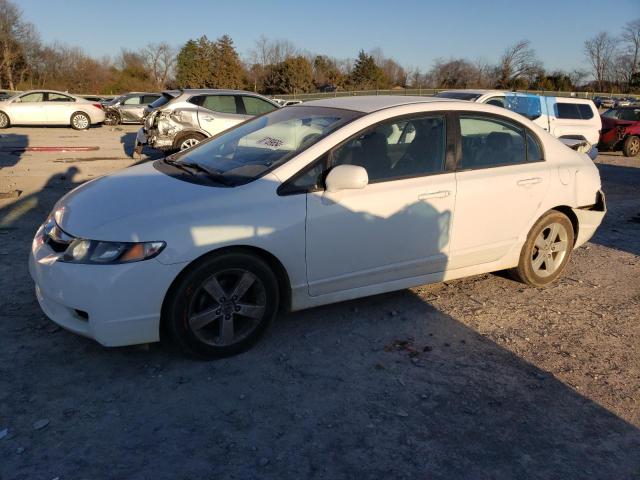 2HGFA1F69AH556167 - 2010 HONDA CIVIC LX-S WHITE photo 1