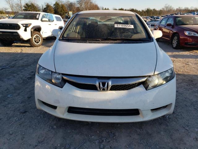 2HGFA1F69AH556167 - 2010 HONDA CIVIC LX-S WHITE photo 5