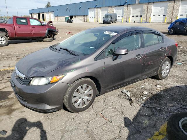 2012 HONDA CIVIC LX, 