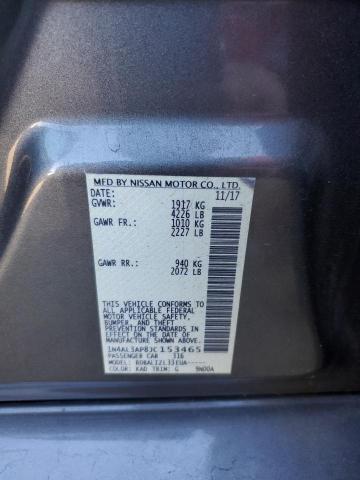 1N4AL3AP8JC153465 - 2018 NISSAN ALTIMA 2.5 GRAY photo 12