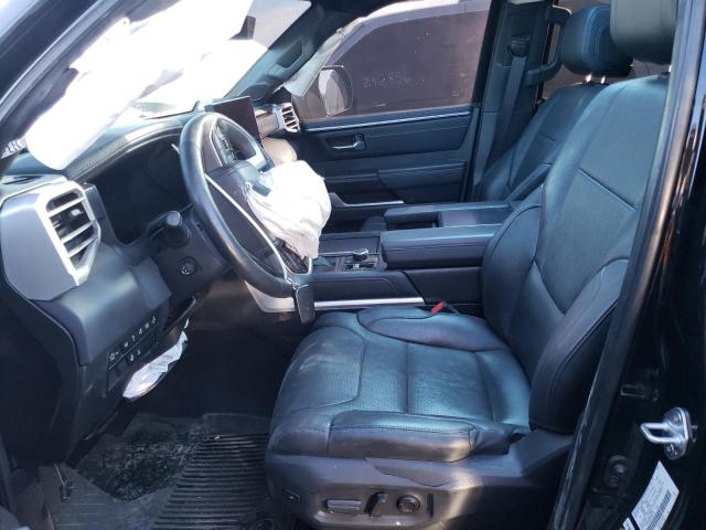 5TFNA5DB3PX084778 - 2023 TOYOTA TUNDRA CREWMAX PLATINUM BLACK photo 7