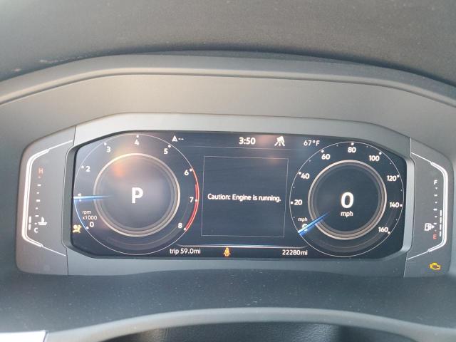 1V2KE2CA3NC212308 - 2022 VOLKSWAGEN ATLAS CROS SE GRAY photo 9