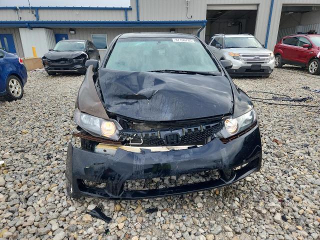 19XFA1F56AE040883 - 2010 HONDA CIVIC LX BLACK photo 5