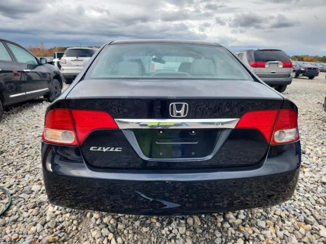 19XFA1F56AE040883 - 2010 HONDA CIVIC LX BLACK photo 6