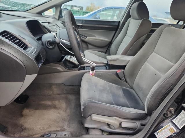 19XFA1F56AE040883 - 2010 HONDA CIVIC LX BLACK photo 7