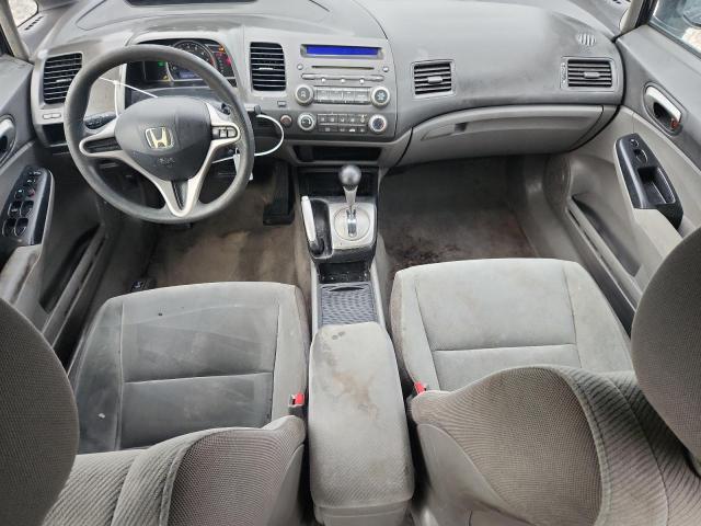 19XFA1F56AE040883 - 2010 HONDA CIVIC LX BLACK photo 8