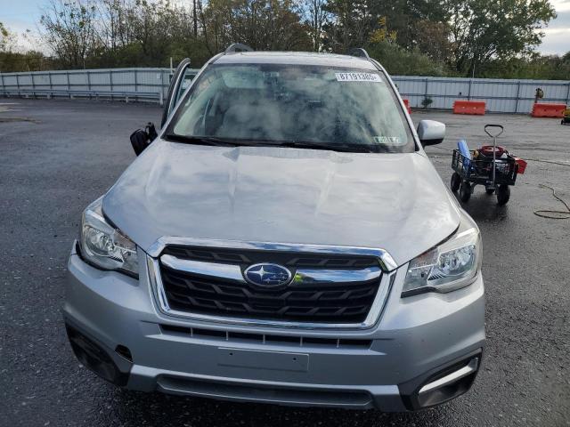 JF2SJAGC4JH455482 - 2018 SUBARU FORESTER 2.5I PREMIUM ვერცხლისფერი ფოტო 5