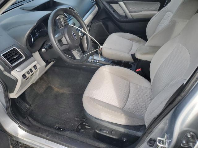 JF2SJAGC4JH455482 - 2018 SUBARU FORESTER 2.5I PREMIUM ვერცხლისფერი ფოტო 7