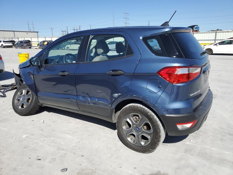 MAJ3S2FE9MC422803 - 2021 FORD ECOSPORT S ლურჯი ფოტო 2