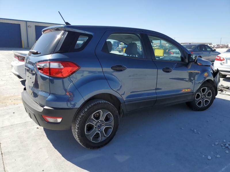 MAJ3S2FE9MC422803 - 2021 FORD ECOSPORT S ლურჯი ფოტო 3