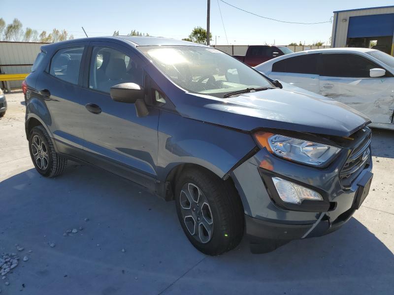 MAJ3S2FE9MC422803 - 2021 FORD ECOSPORT S ლურჯი ფოტო 4