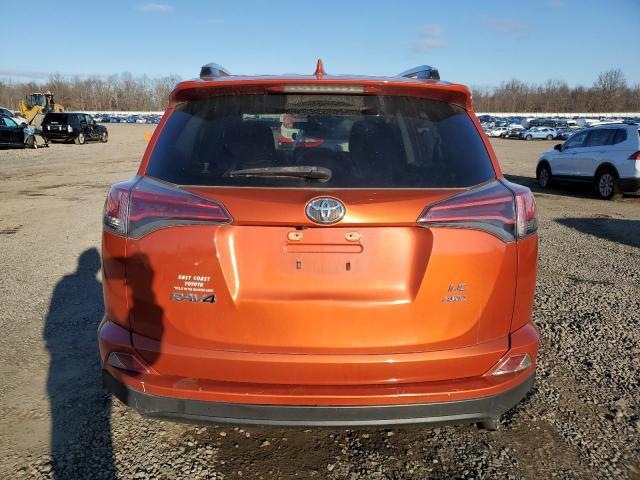 JTMBFREV7GJ097122 - 2016 TOYOTA RAV4 LE ORANGE photo 6