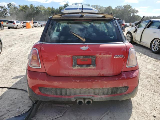 WMWMF73528TT90476 - 2008 MINI COOPER S RED photo 6