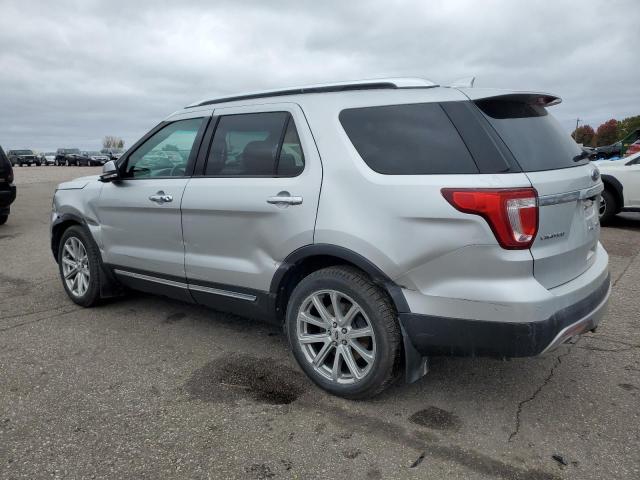 1FM5K8F84GGC25188 - 2016 FORD EXPLORER LIMITED SILVER photo 2