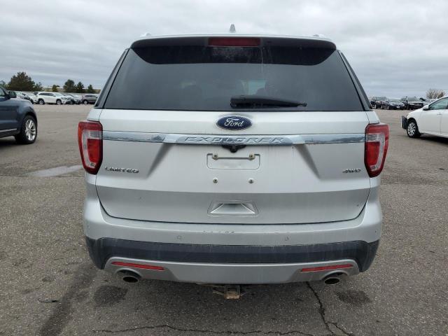 1FM5K8F84GGC25188 - 2016 FORD EXPLORER LIMITED SILVER photo 6