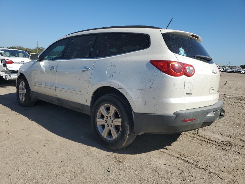 1GNKRGED1CJ398375 - 2012 CHEVROLET TRAVERSE LT 白色 照片 2