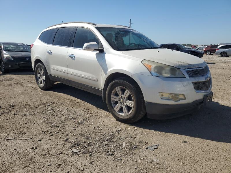 1GNKRGED1CJ398375 - 2012 CHEVROLET TRAVERSE LT 白色 照片 4