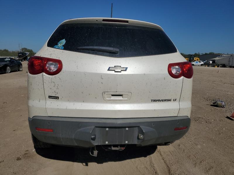1GNKRGED1CJ398375 - 2012 CHEVROLET TRAVERSE LT 白色 照片 6