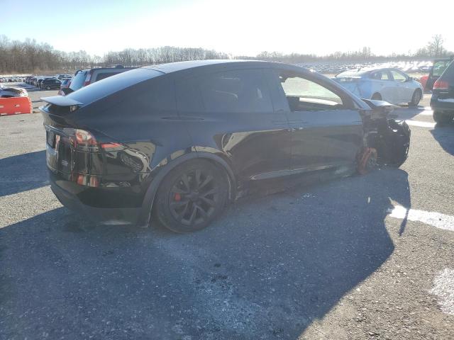 7SAXCBE60PF385654 - 2023 TESLA MODEL X 黑色 照片 3