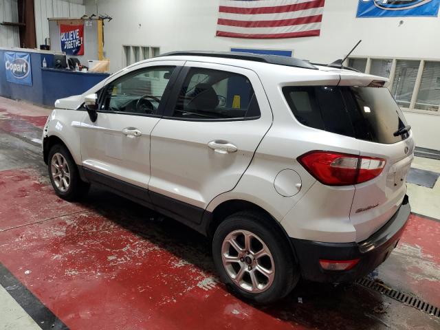 MAJ6S3GL3KC277285 - 2019 FORD ECOSPORT SE Biały zdjęcie 2