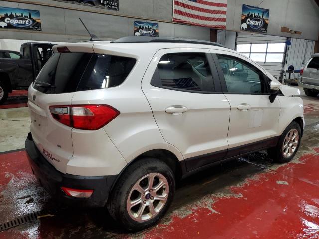 MAJ6S3GL3KC277285 - 2019 FORD ECOSPORT SE Biały zdjęcie 3