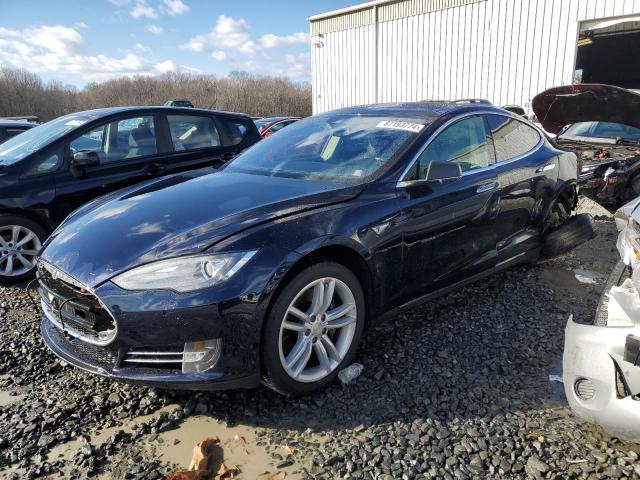 5YJSA1H19EFP63331 - 2014 TESLA MODEL S Mavi foto 1