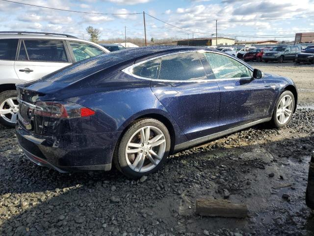 5YJSA1H19EFP63331 - 2014 TESLA MODEL S Mavi foto 3
