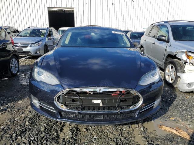 5YJSA1H19EFP63331 - 2014 TESLA MODEL S Mavi foto 5