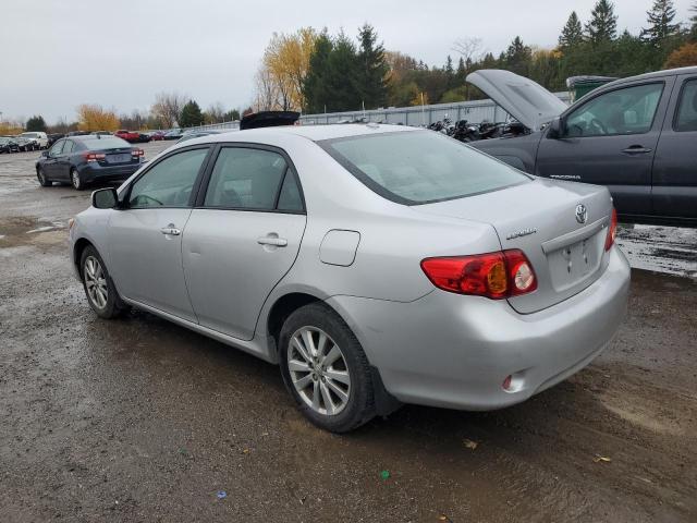 2T1BU4EE7AC330881 - 2010 TOYOTA COROLLA BASE SILVER photo 2