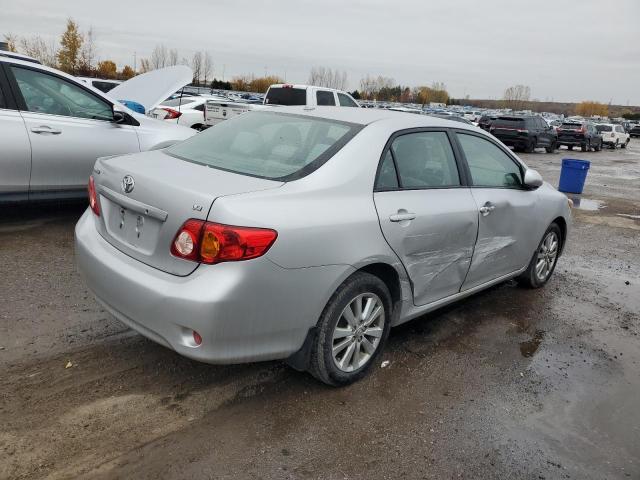 2T1BU4EE7AC330881 - 2010 TOYOTA COROLLA BASE SILVER photo 3