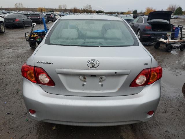 2T1BU4EE7AC330881 - 2010 TOYOTA COROLLA BASE SILVER photo 6