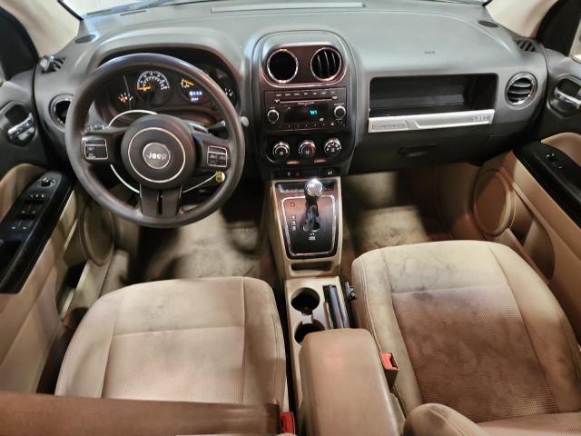 1C4NJCBA4ED777159 - 2014 JEEP COMPASS SPORT GRAY photo 8