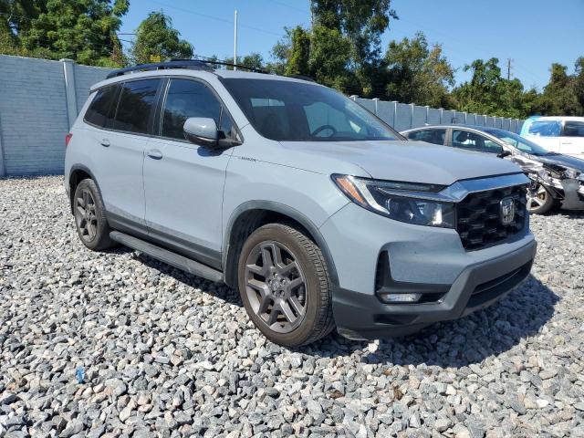5FNYF7H5XNB001563 - 2022 HONDA PASSPORT EXL 灰色 照片 4