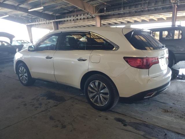 5FRYD3H48FB008503 - 2015 ACURA MDX TECHNOLOGY WHITE photo 2