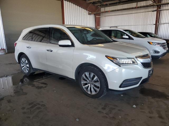 5FRYD3H48FB008503 - 2015 ACURA MDX TECHNOLOGY WHITE photo 4